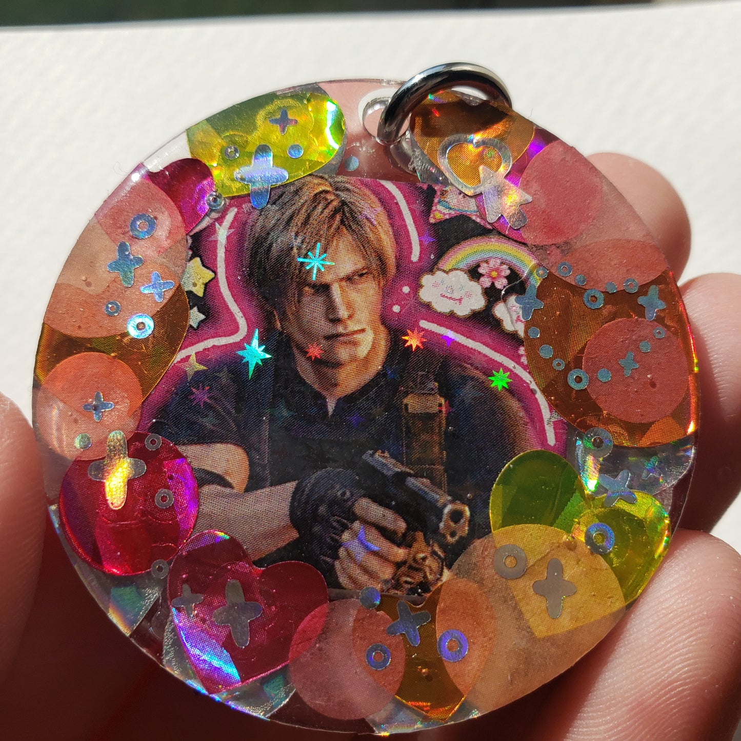 Leon Kennedy Keychain