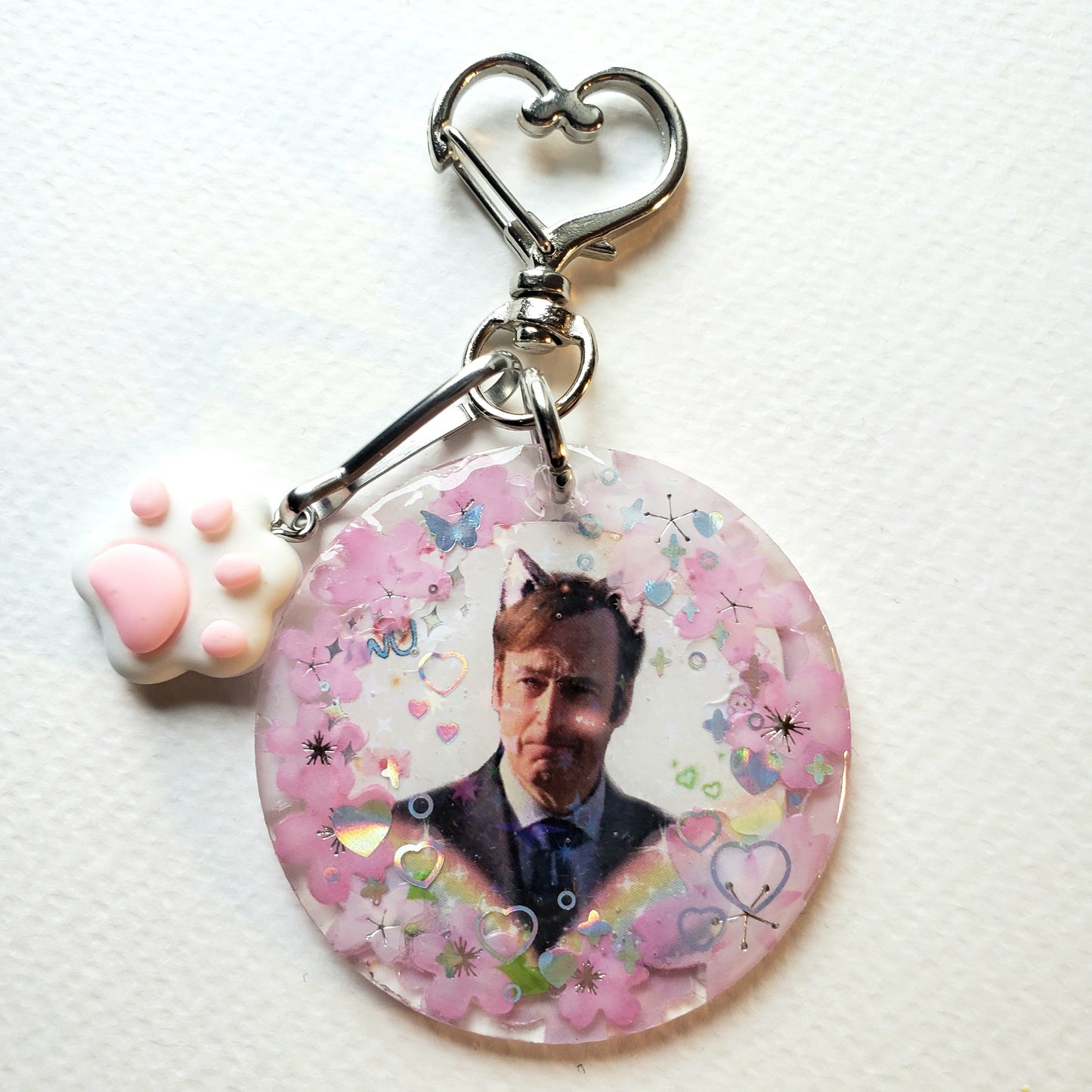 Catboy Saul Goodman Keychain