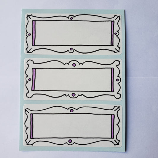 Frame Sticker Sheet