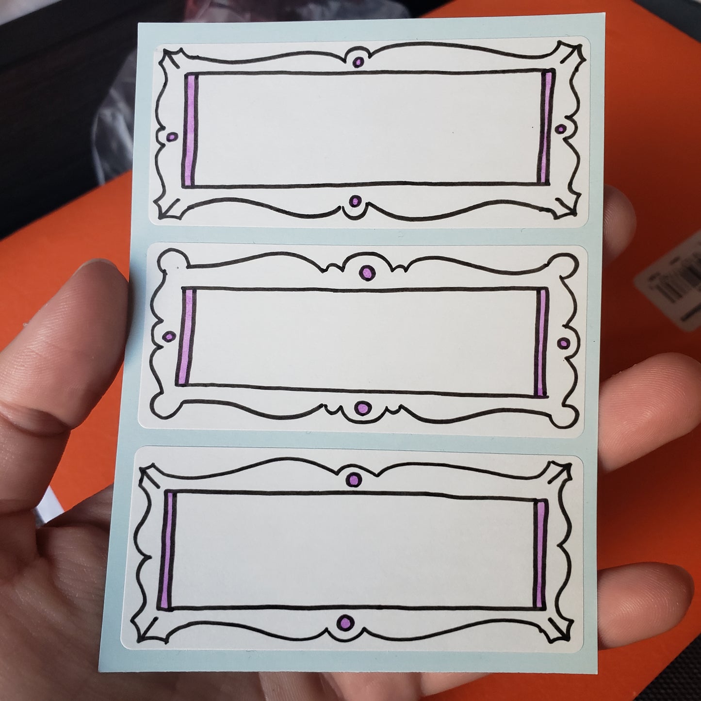 Frame Sticker Sheet