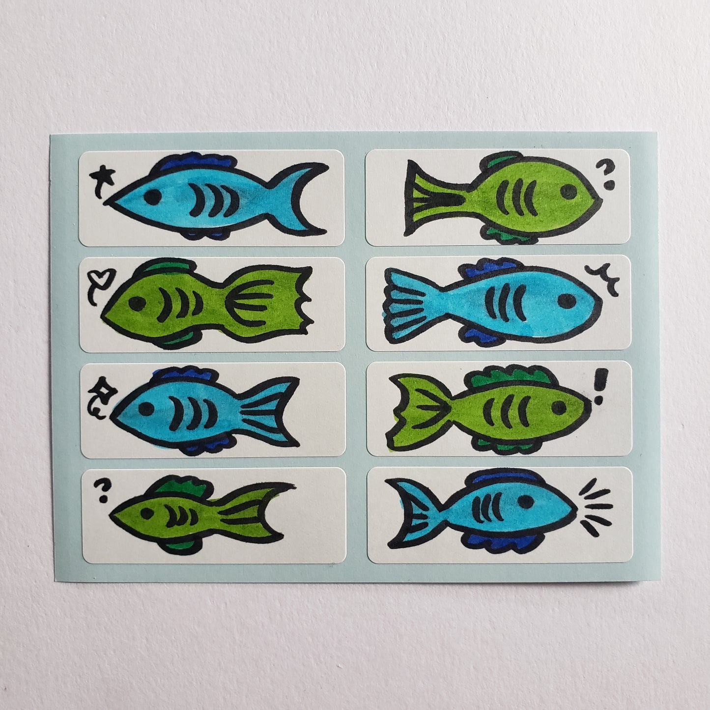 Fish Sticker Sheet