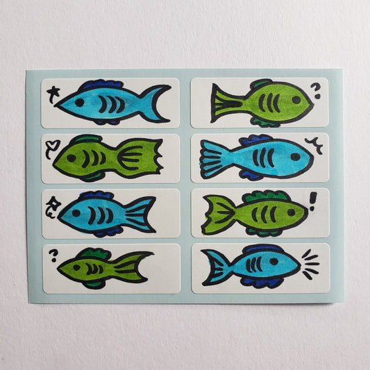 Fish Sticker Sheet