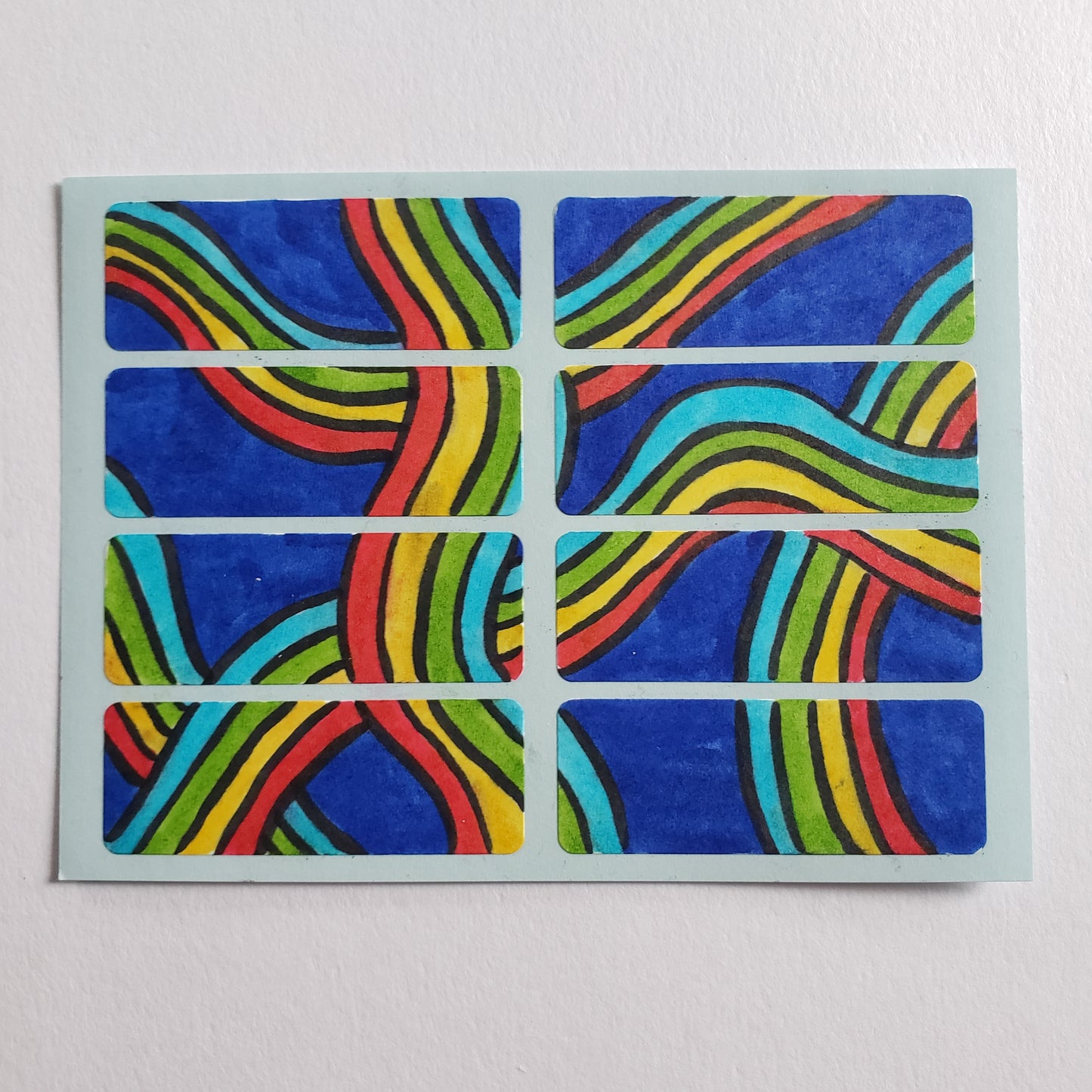 Rainbow Paper Stickers