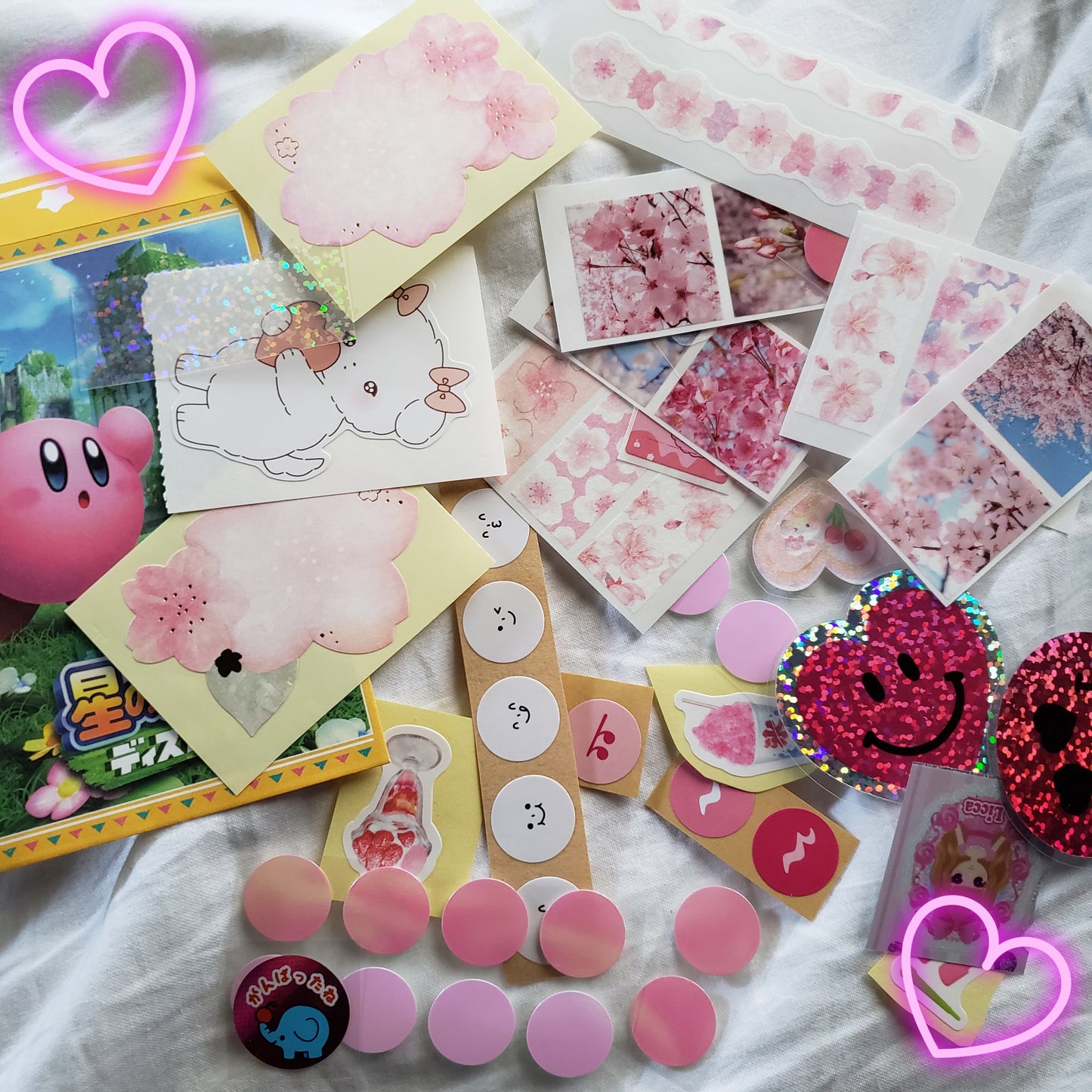 25+ Sticker Pack (Pink+Cute Theme)
