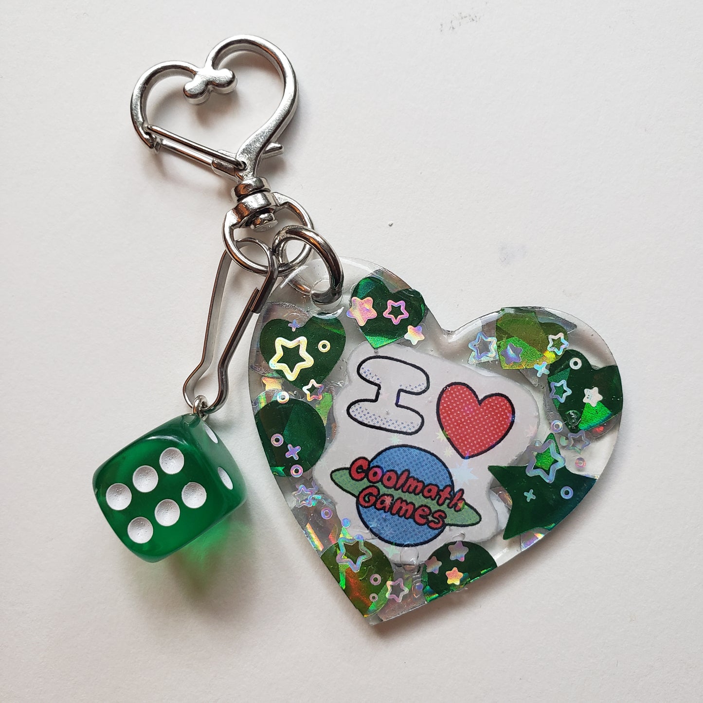 Coolmath Games Handmade Keychain