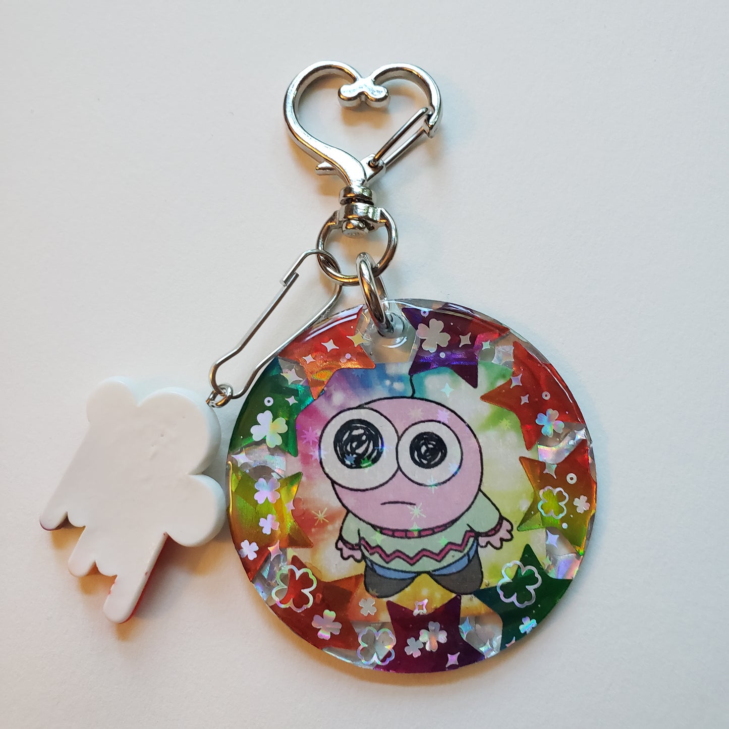 Rainbow Pim Handmade Keychain