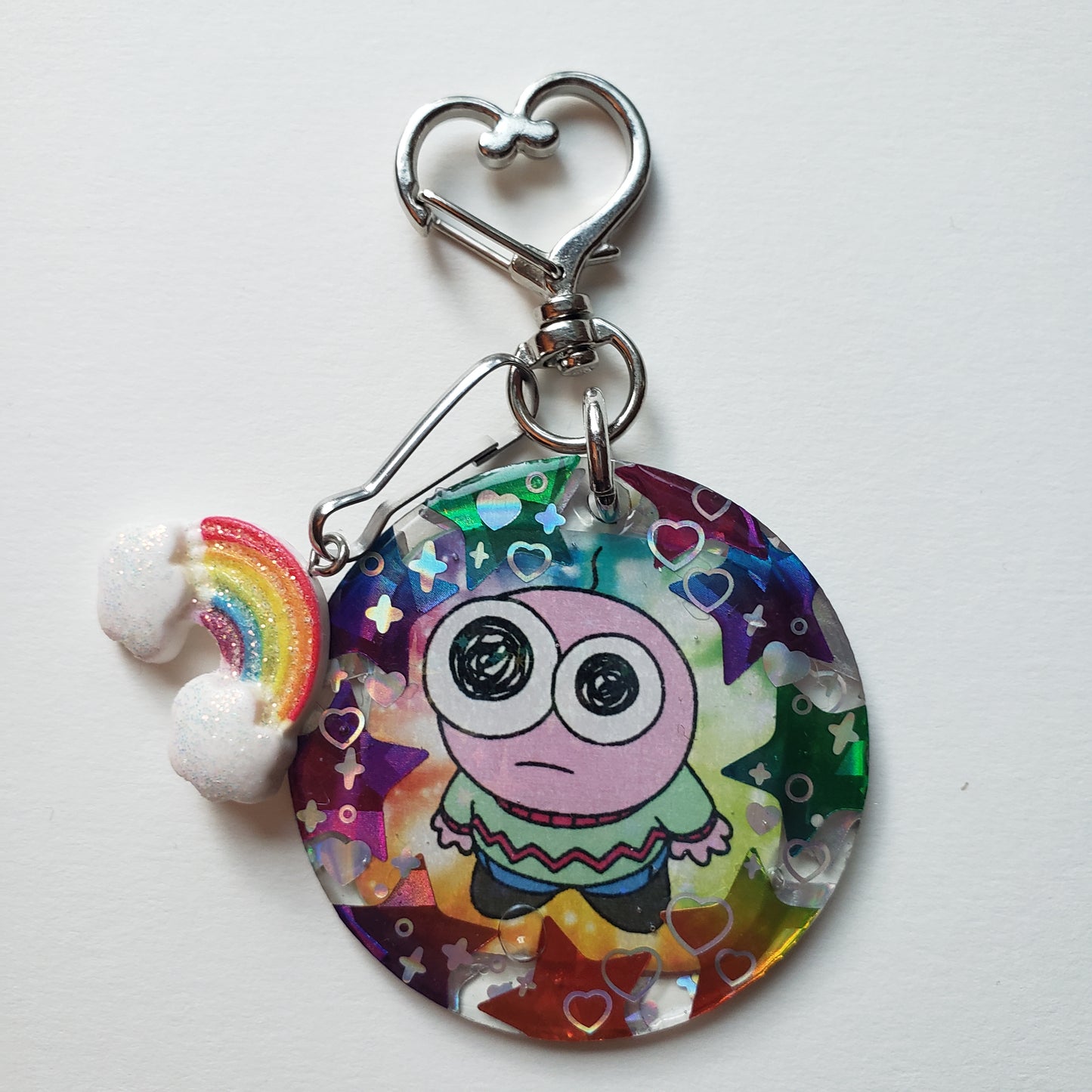 Rainbow Pim Handmade Keychain