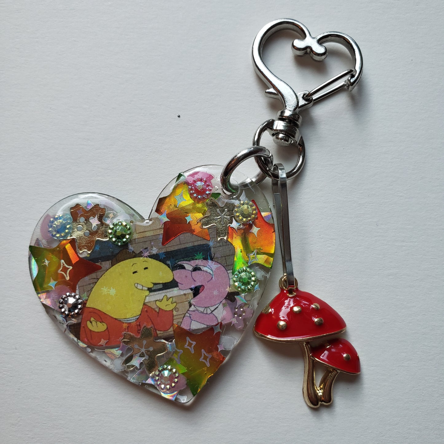 Pim + Charlie Handmade Keychain
