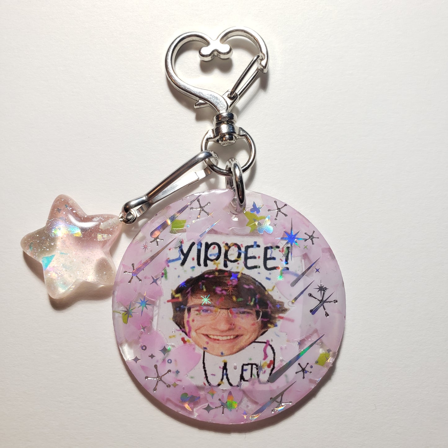 Slimecicle "Yippee" Handmade Keychain