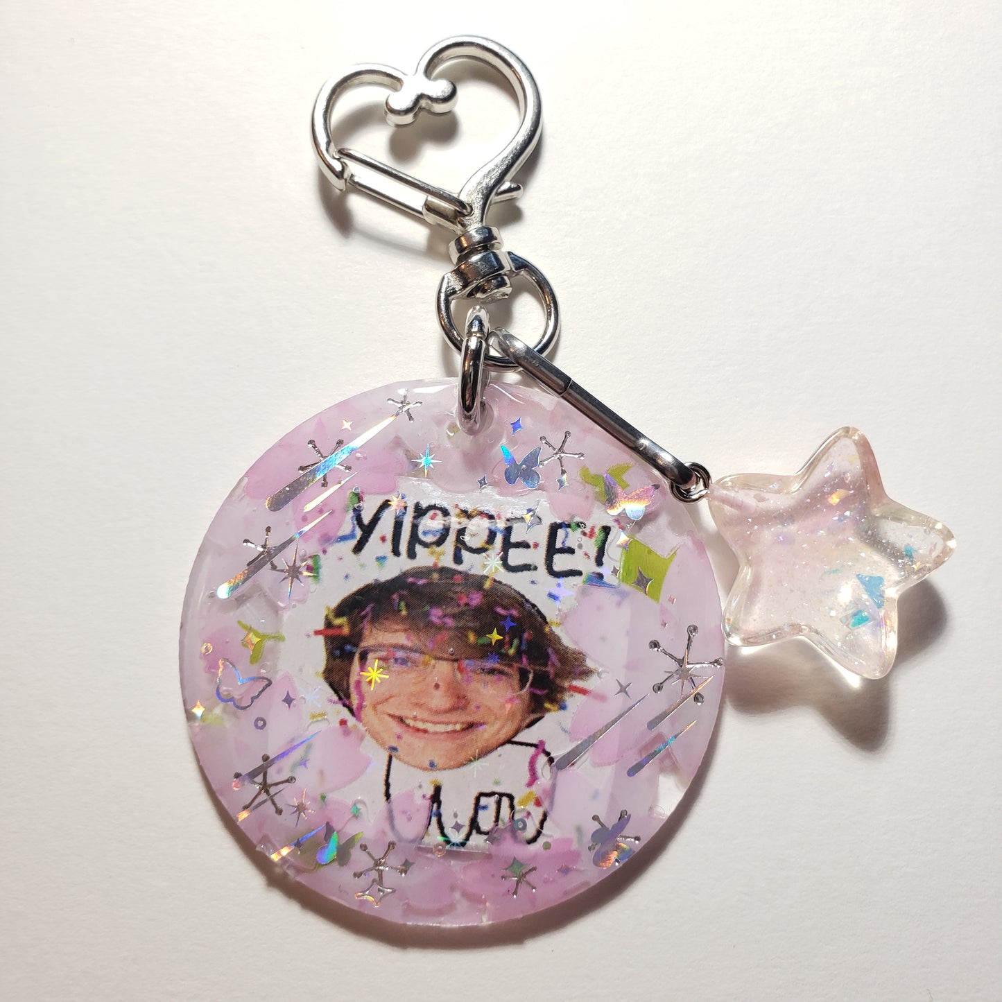 Slimecicle "Yippee" Handmade Keychain