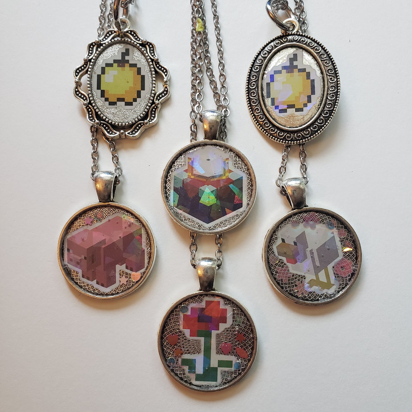 Handmade Minecraft Necklaces