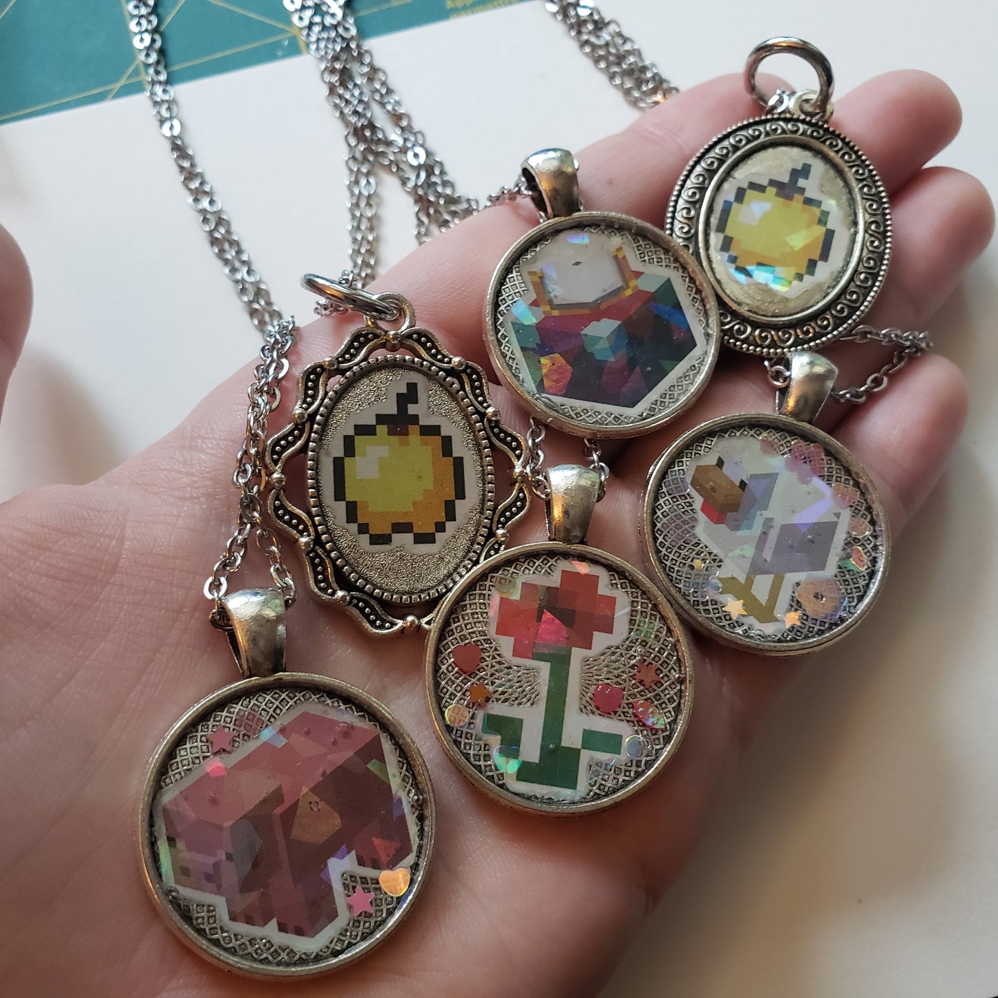 Handmade Minecraft Necklaces