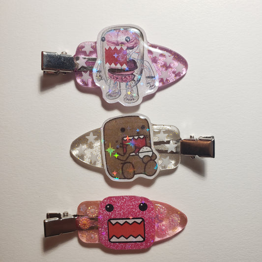 Domo Handmade Hairclips (Each Sold Separately)