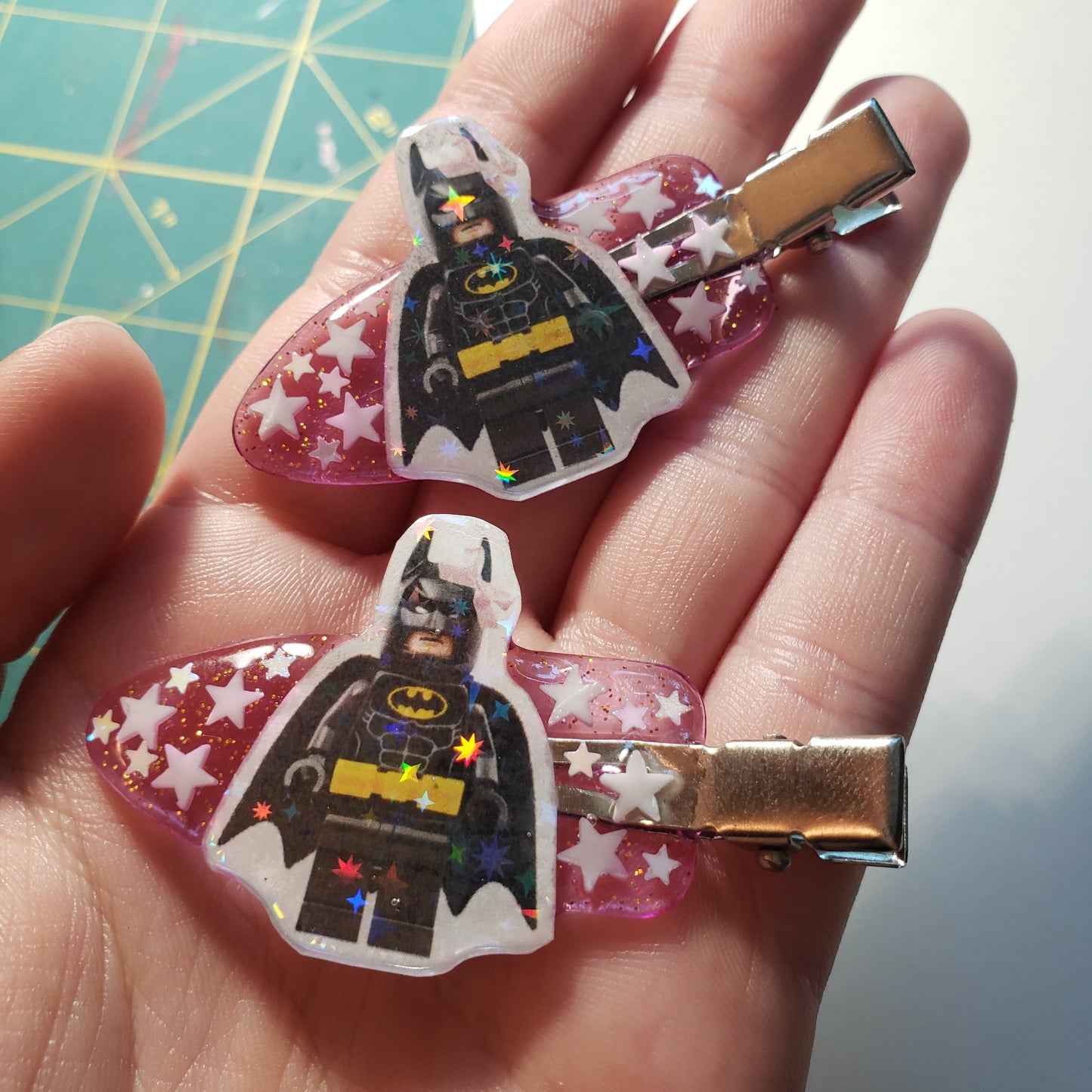 Lego Batman Handmade Hairclips (Each Sold Separately)