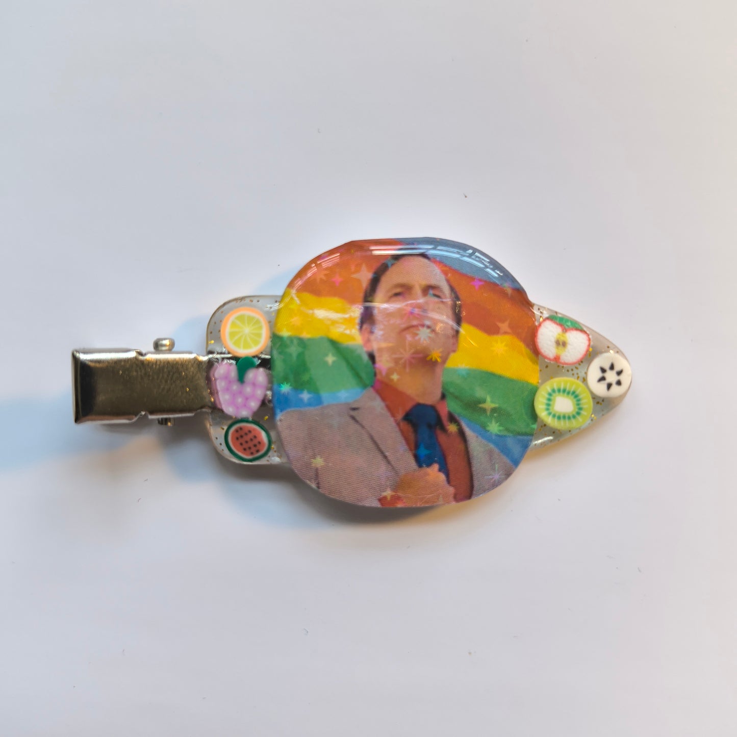 Saul Goodman Gay Rights Handmade Hairclip