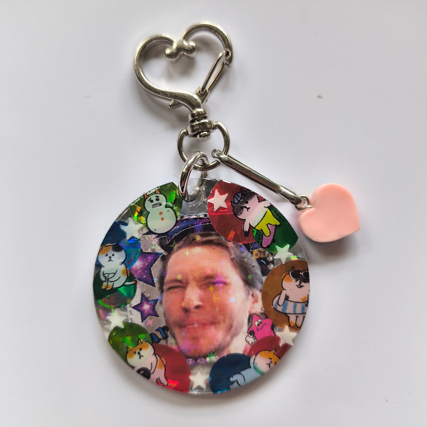 Jerma Handmade Keychain (Rainbow)