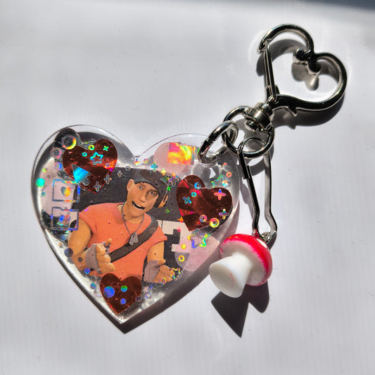 Scout TF2 Handmade Keychain