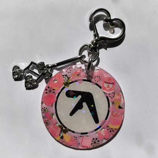 Aphex Twin Handmade Keychain