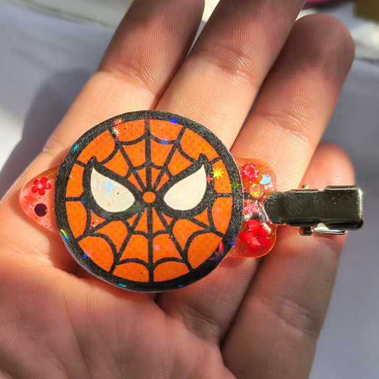 Spiderman Handmade Hairclip