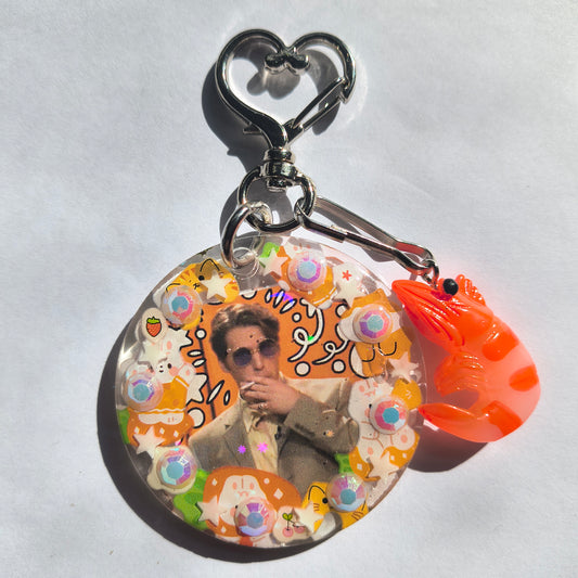 Jerma Shrimp Handmade Keychain