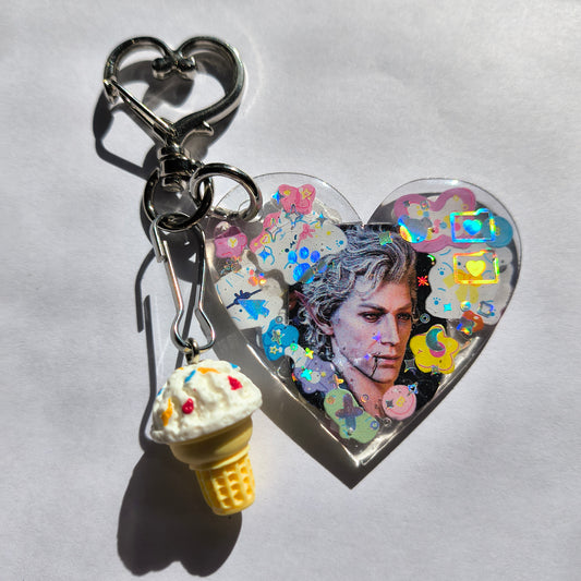 Astarion Handmade Keychain (Ice cream charm)