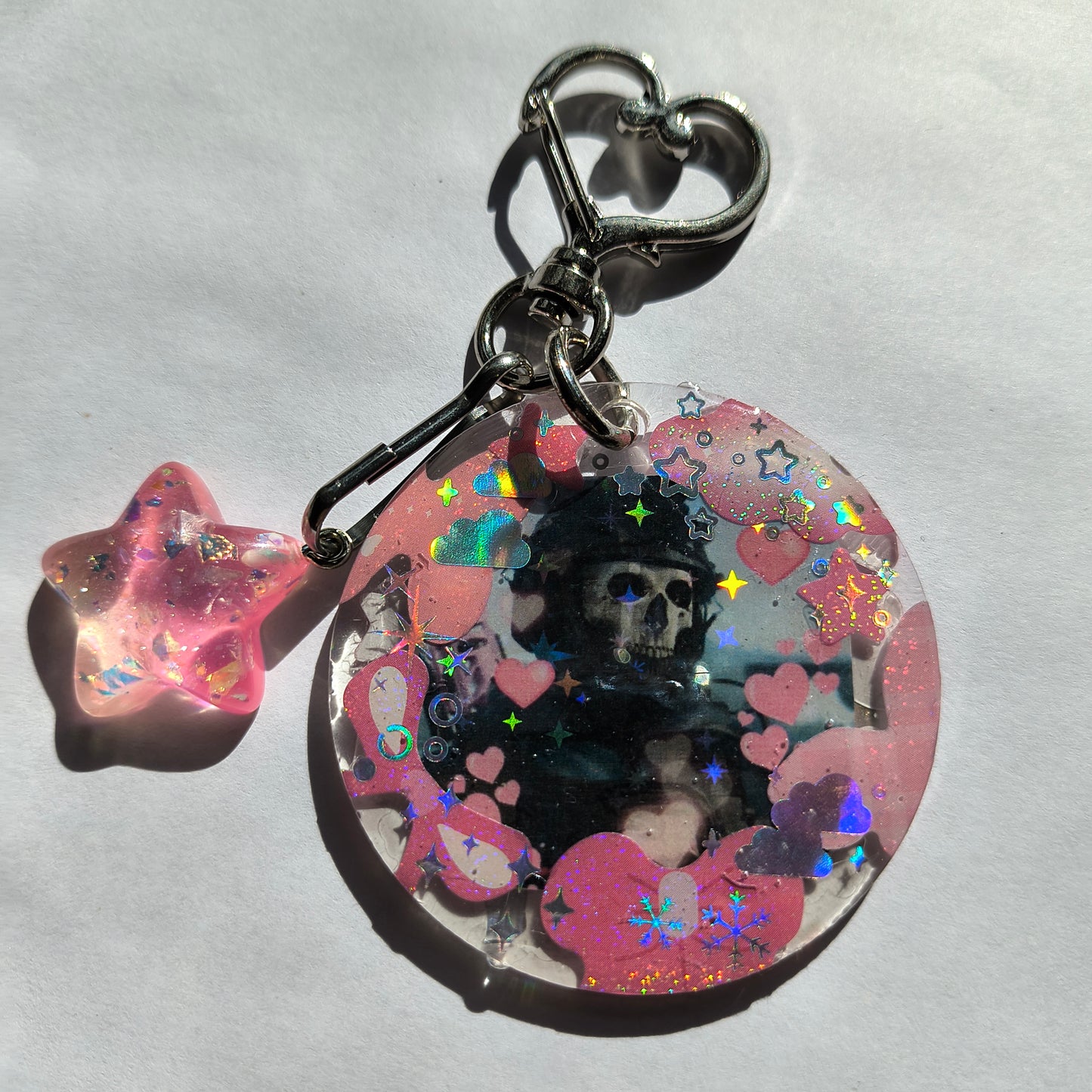 Ghost COD Handmade Keychain