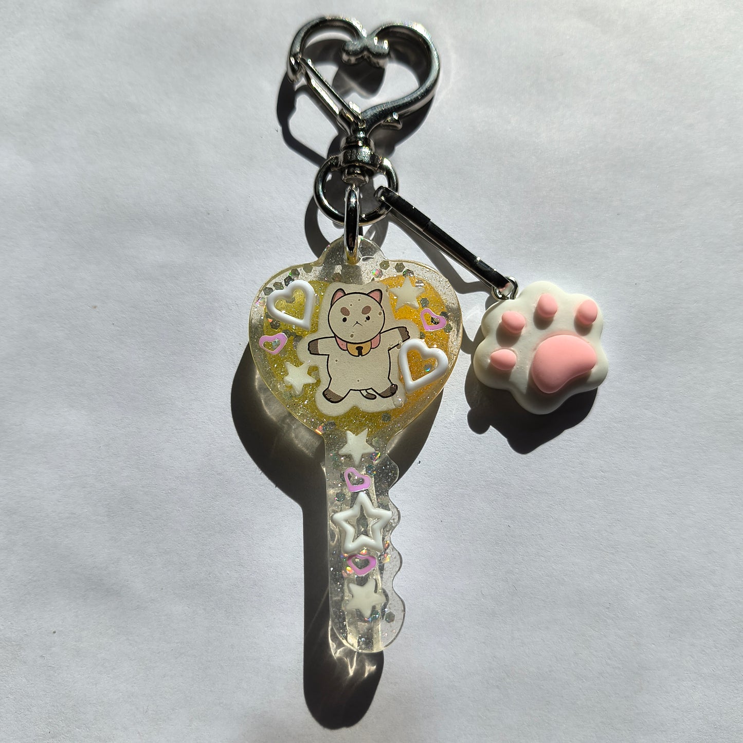 Bee and Puppycat Handmade Mini Keychain