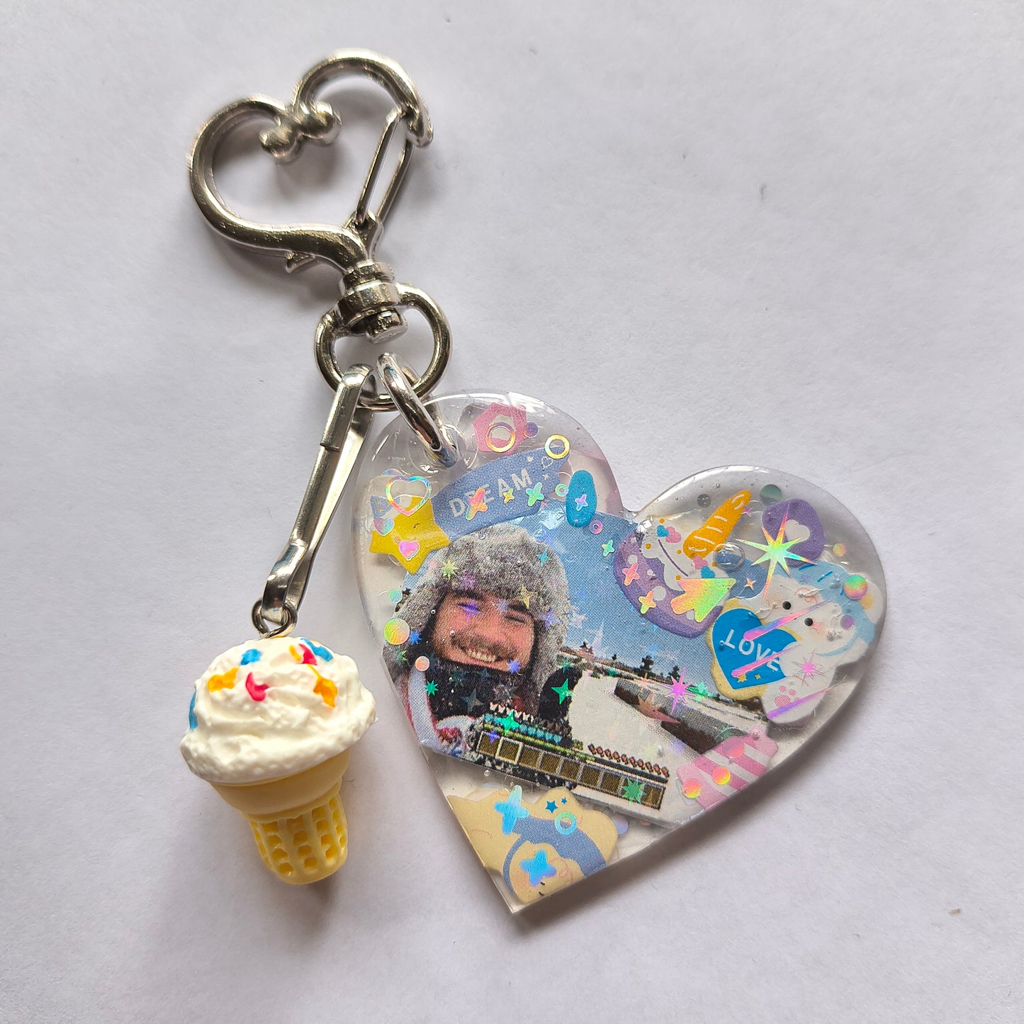 Minecraft Jschlatt Handmade Keychain