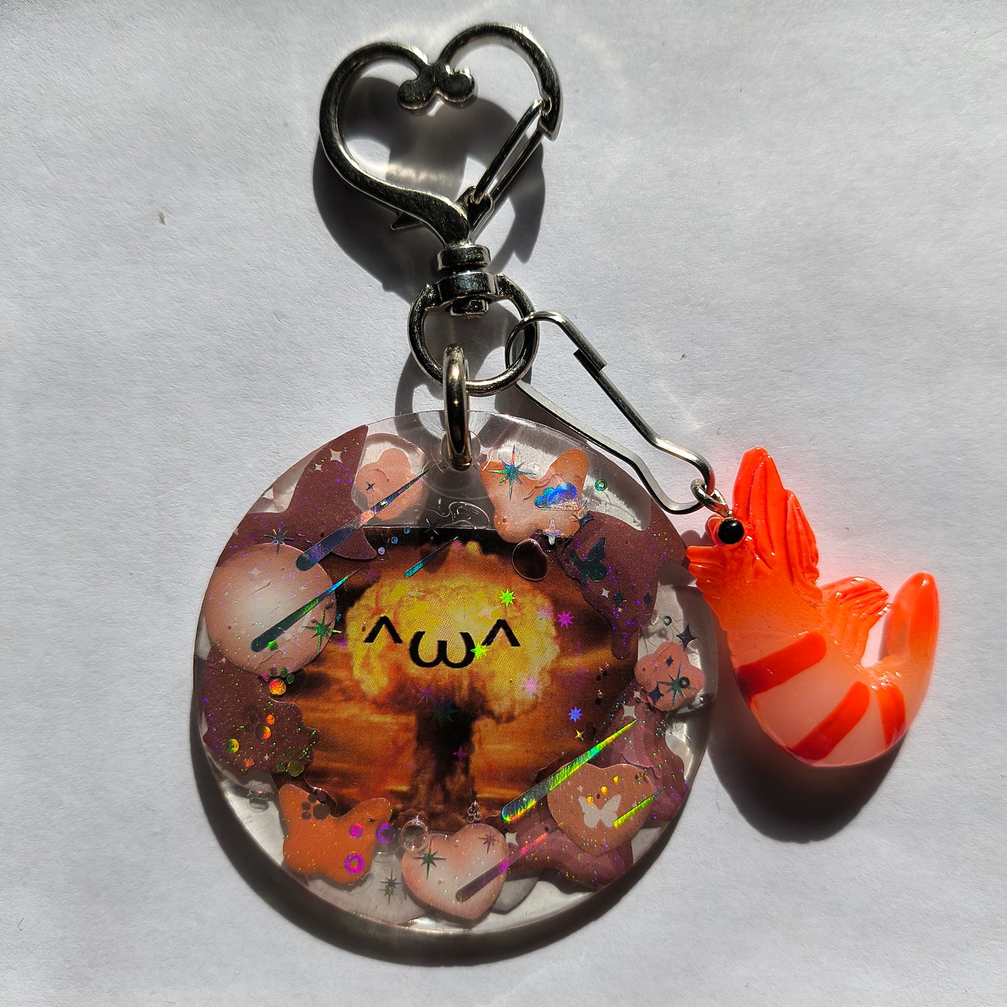 :3 Explosion Handmade Keychain