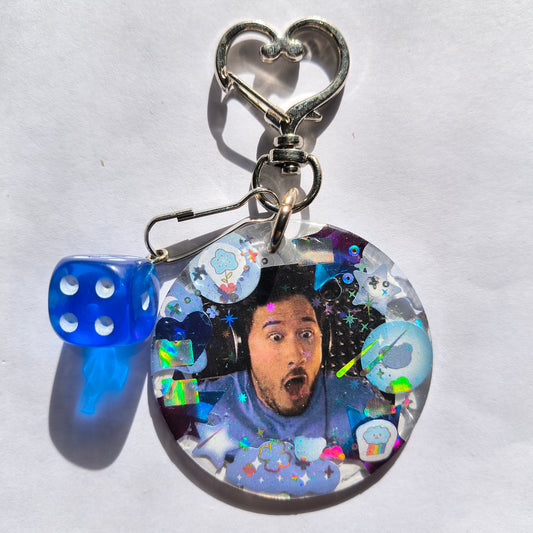 Markiplier Bite of 87 Handmade Keychain