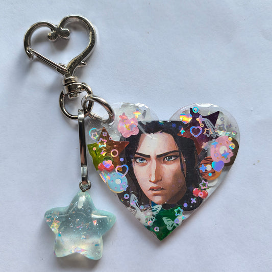 Caitlyn Arcane Handmade Keychain