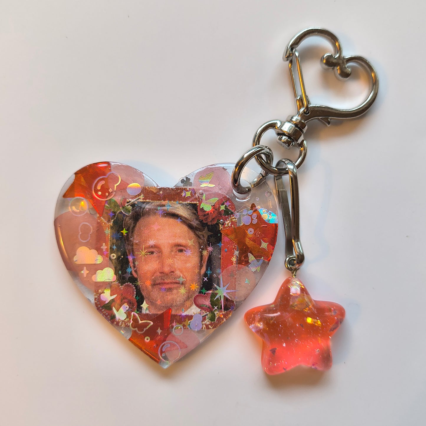 Mads Mikkelsen Handmade Keychain