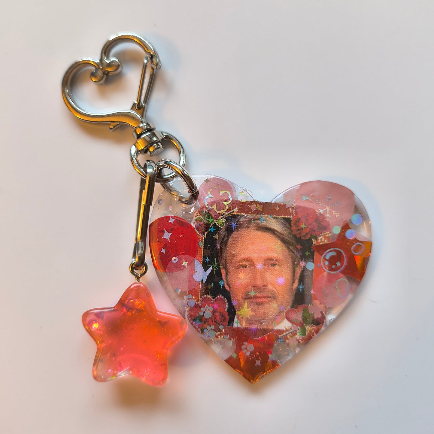 Mads Mikkelsen Handmade Keychain