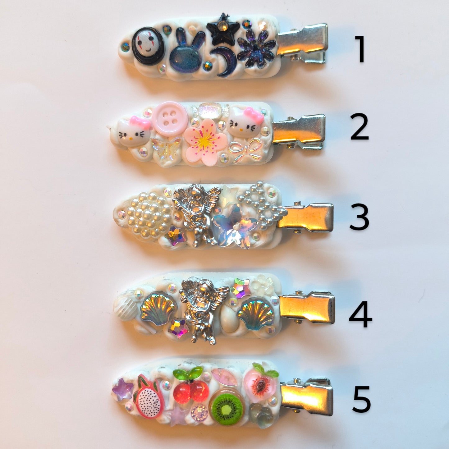 Handmade Decoden Hairclips