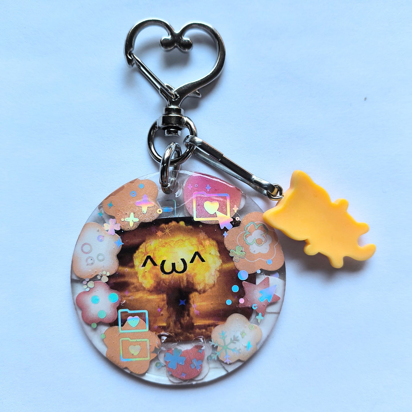 :3 Explosion Handmade Keychain