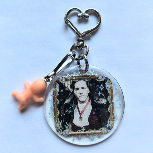 Vampire Jerma Handmade Keychain