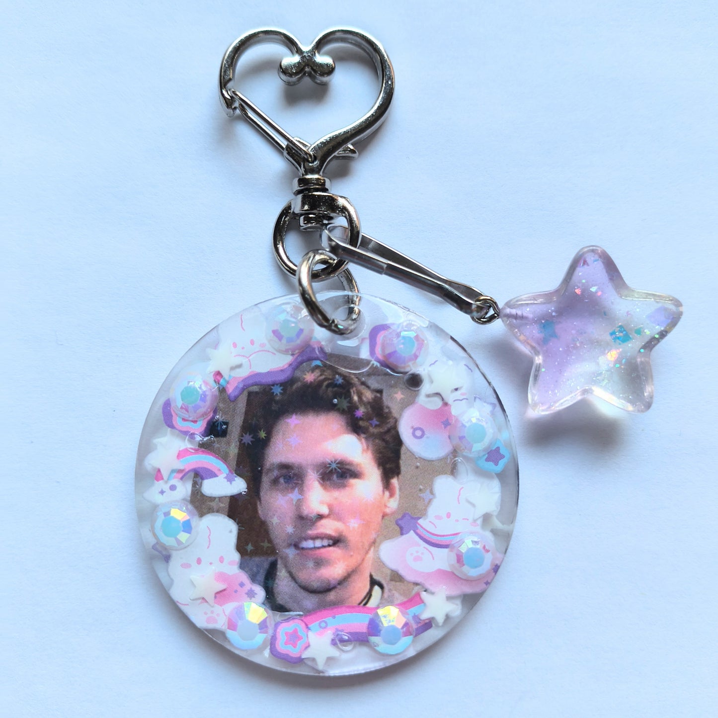 Jerma Handmade Keychain (Purple)