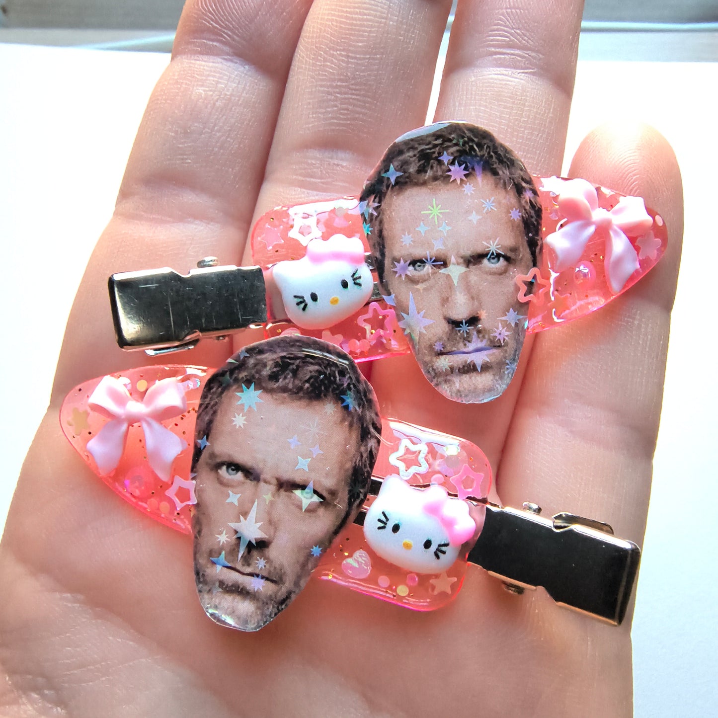 House MD Handmade Hairclips