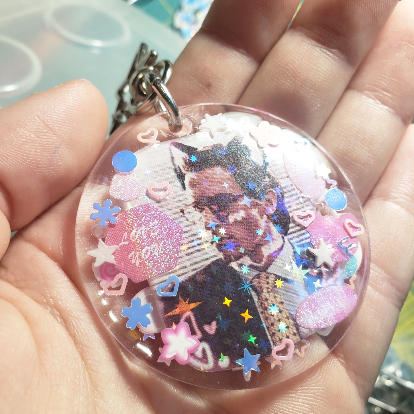 American Psycho Catboy Keychain
