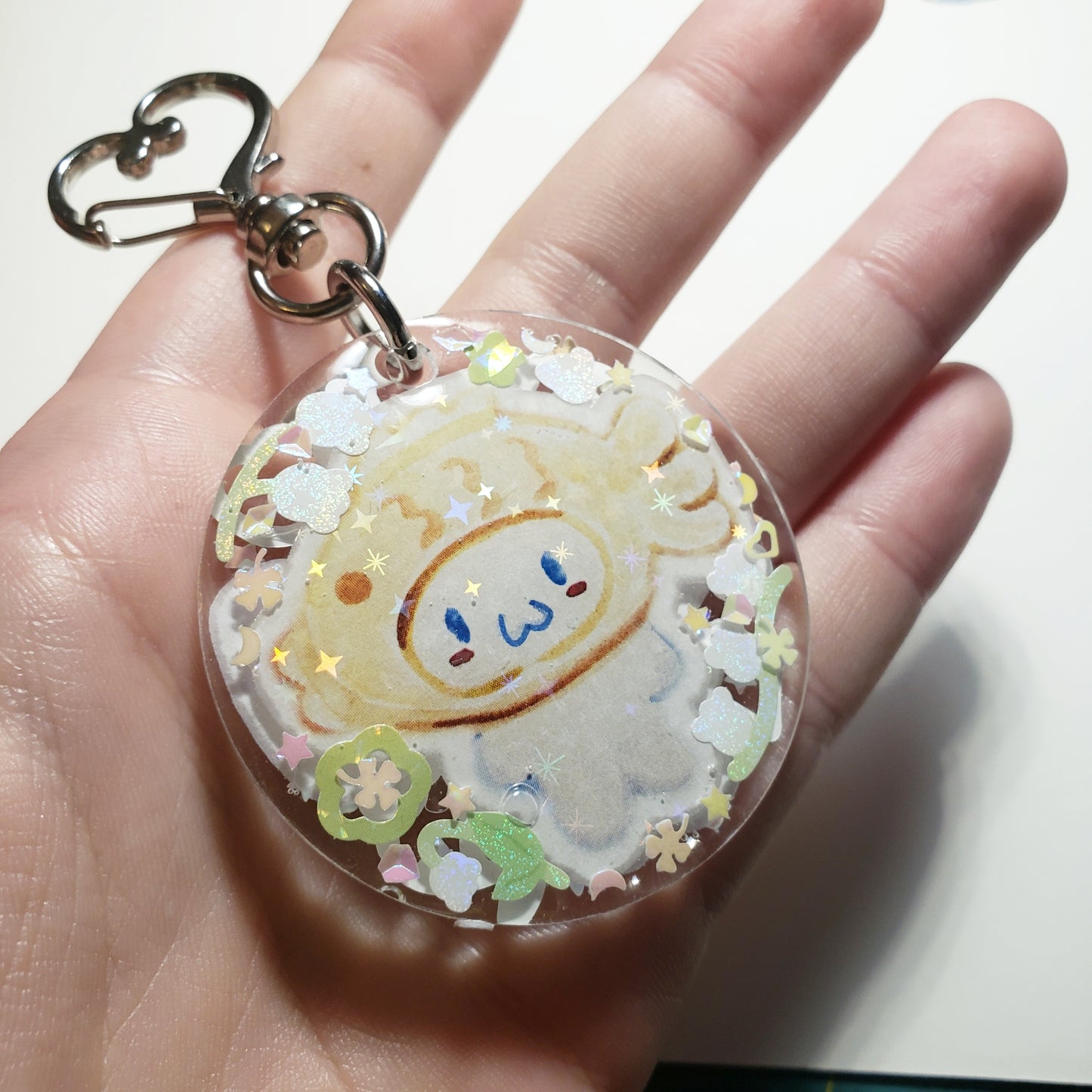 Cinnamonroll Keychain (Original Art)