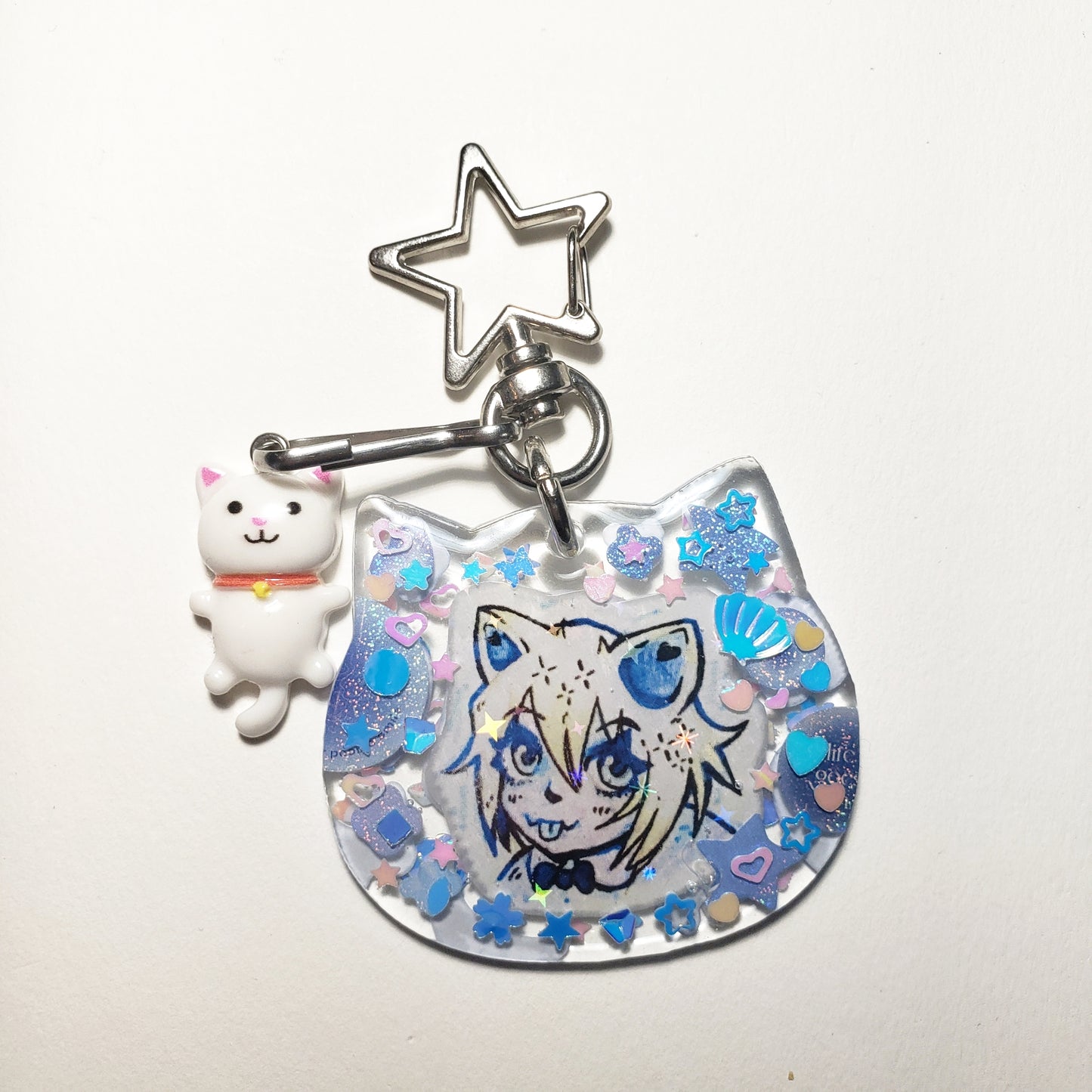 Catboy Original Art Keychain