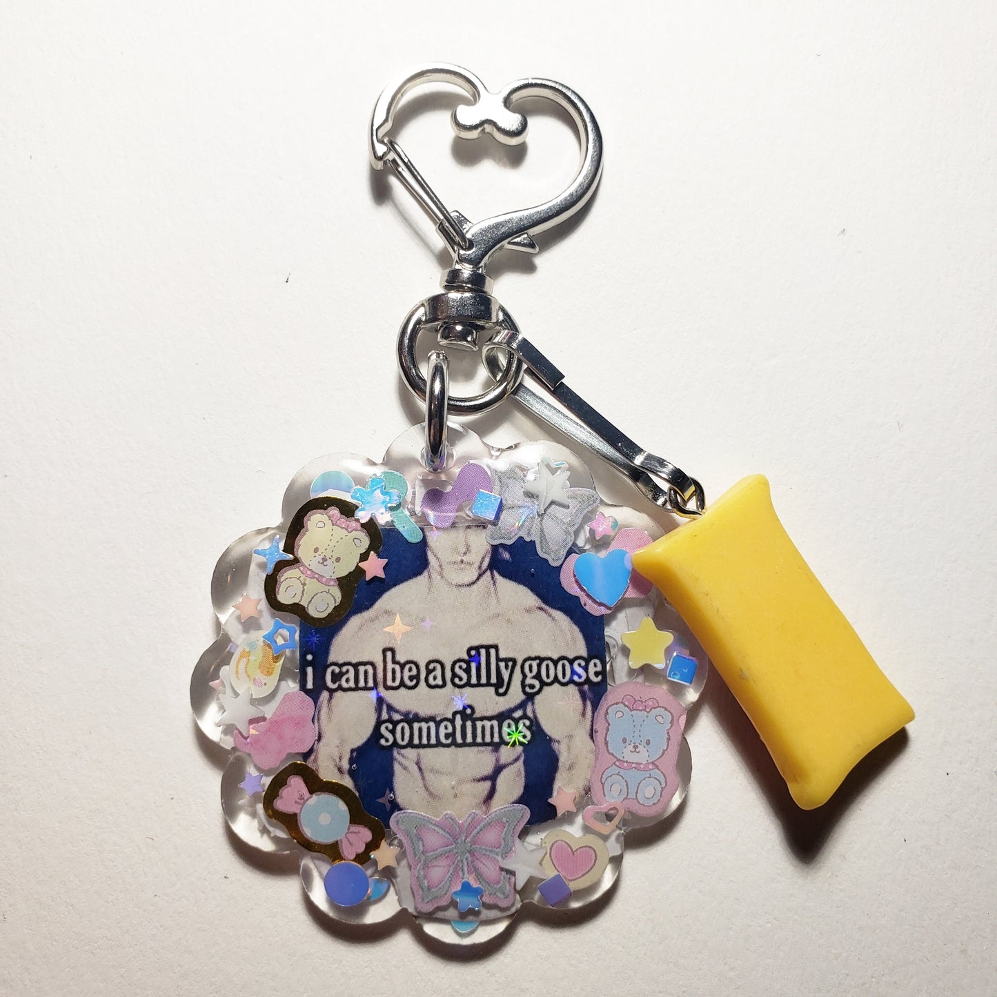 Silly Goose Keychain