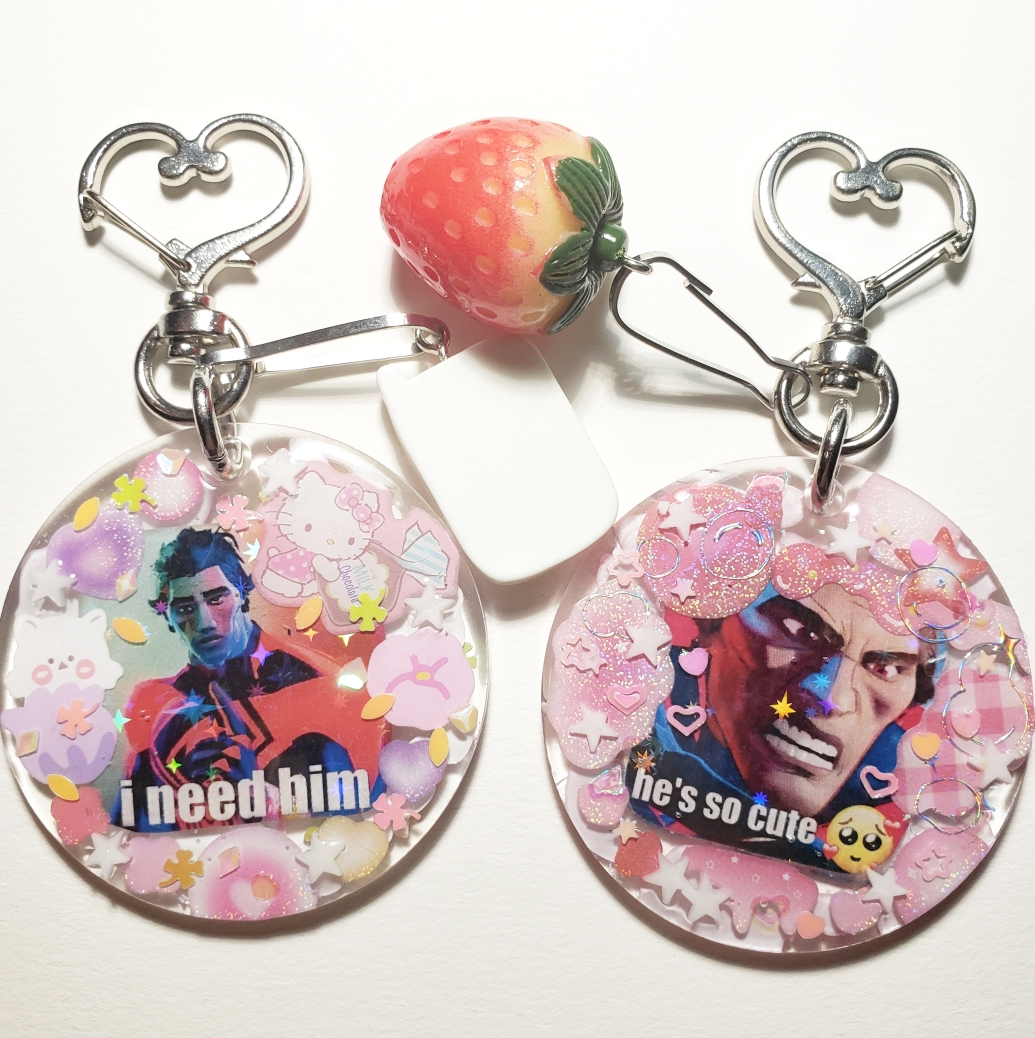Spiderverse Miguel Keychains