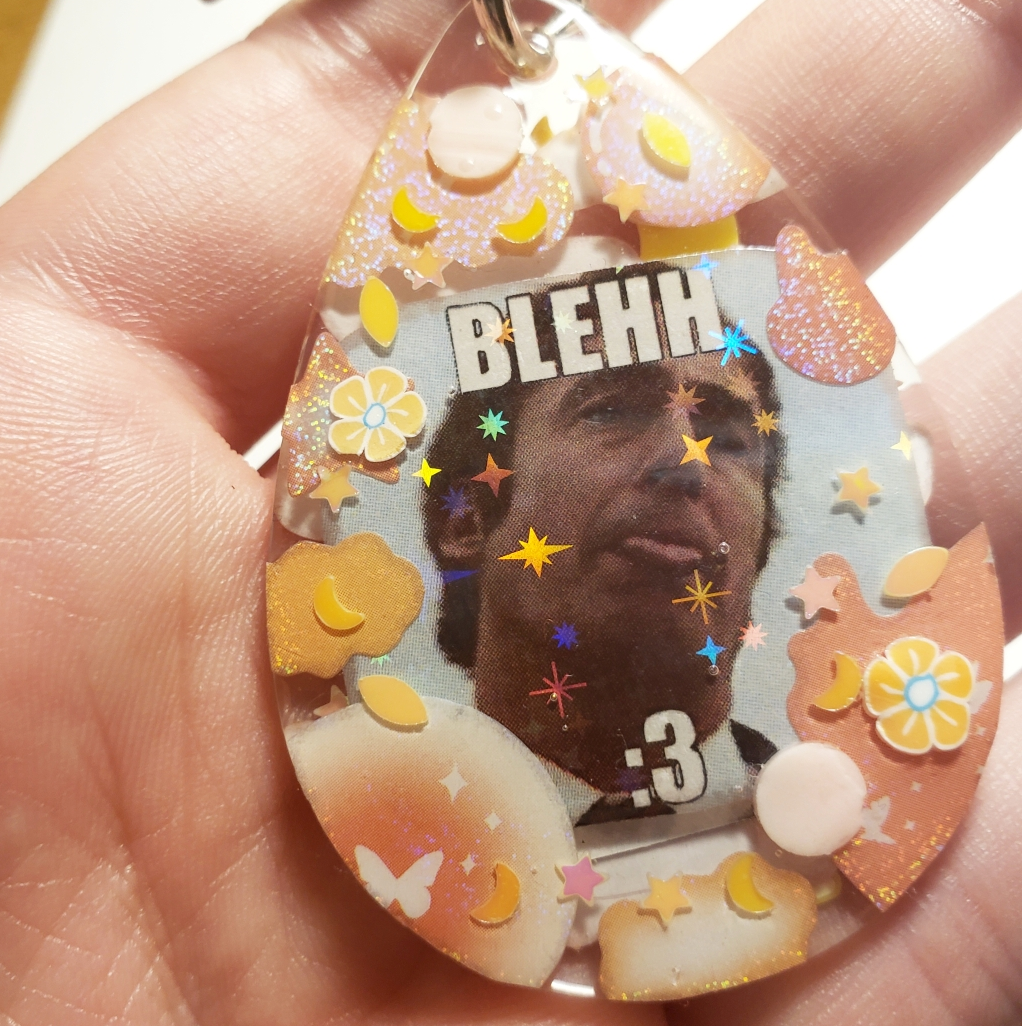Saul "blehh :3" Keychain