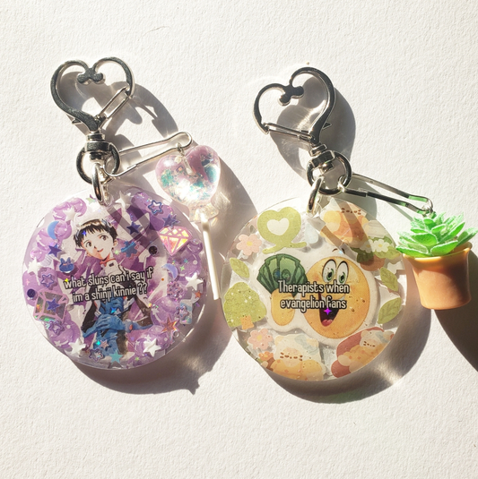 Shinji Neon Genesis Evangelion Keychains (Not a set)