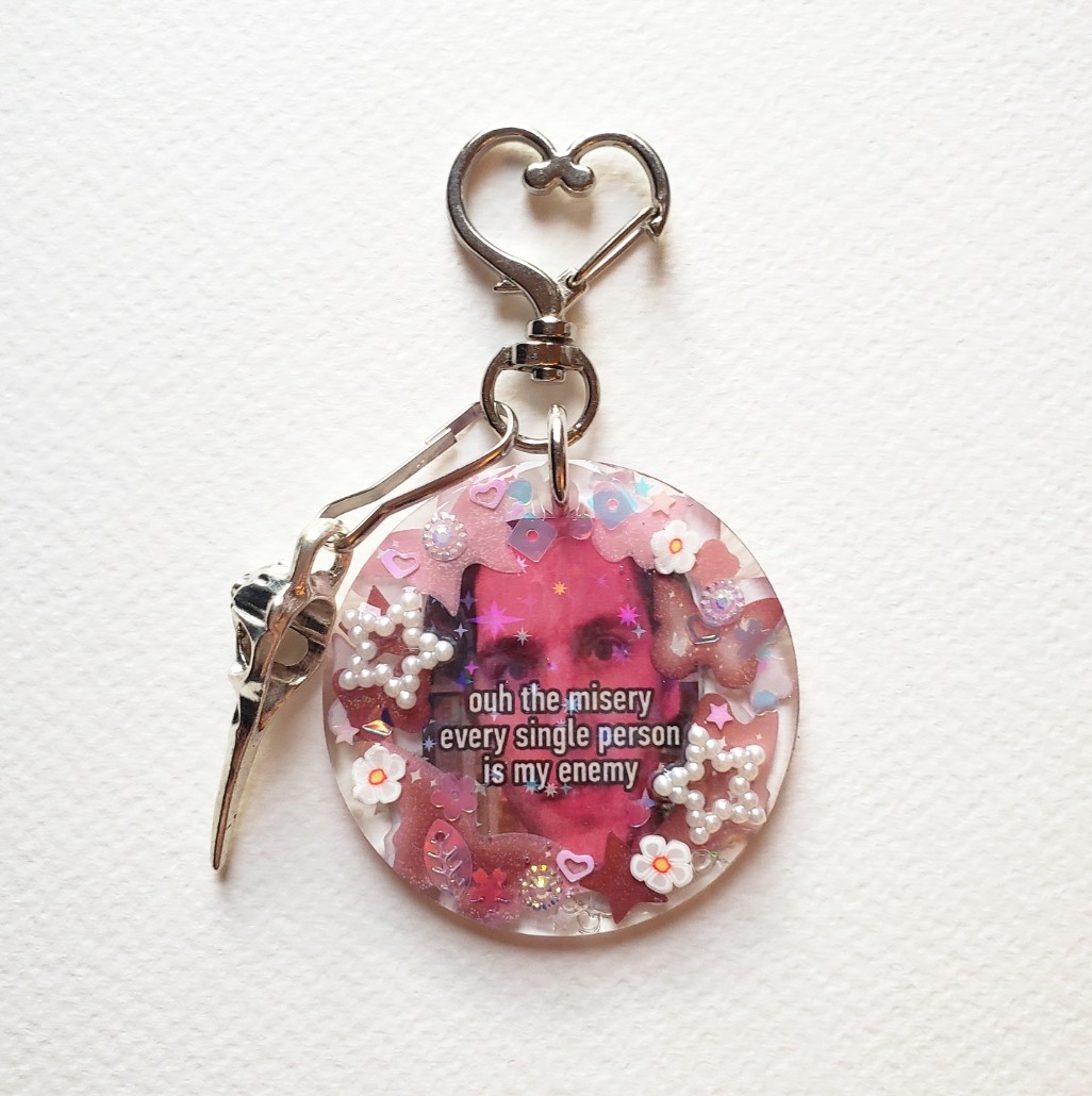 "Ogh the misery" Jerma Keychain