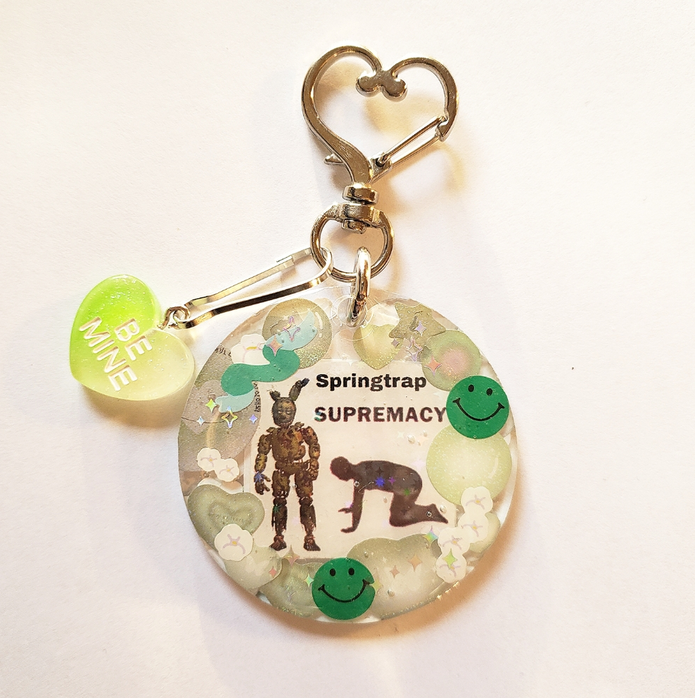 Springtrap Supremacy Keychain