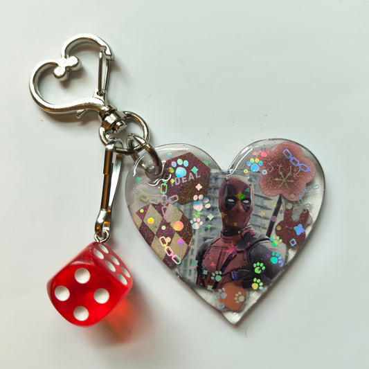 Deadpool Handmade Keychain