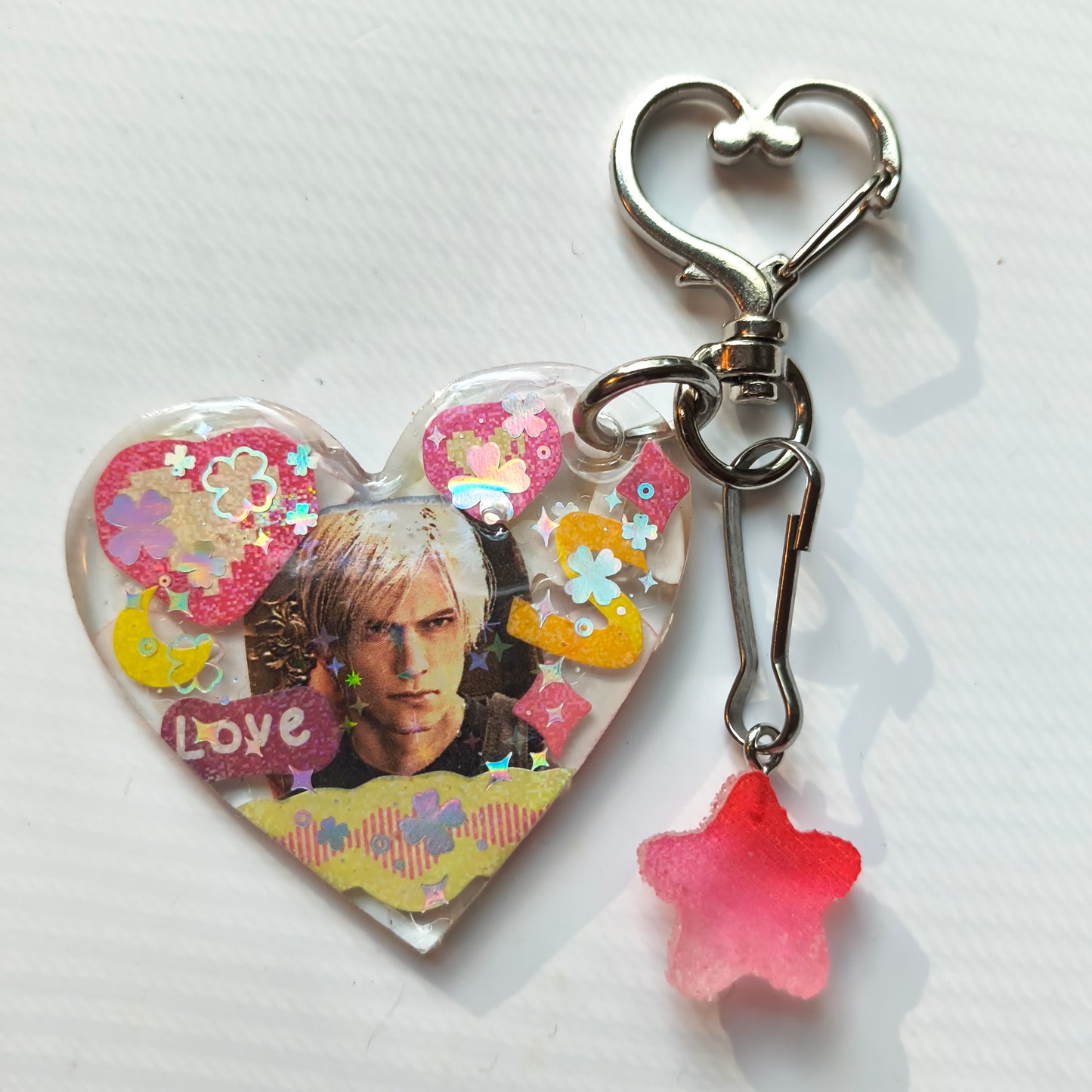 Leon Kennedy Handmade Keychain (B-Grade)