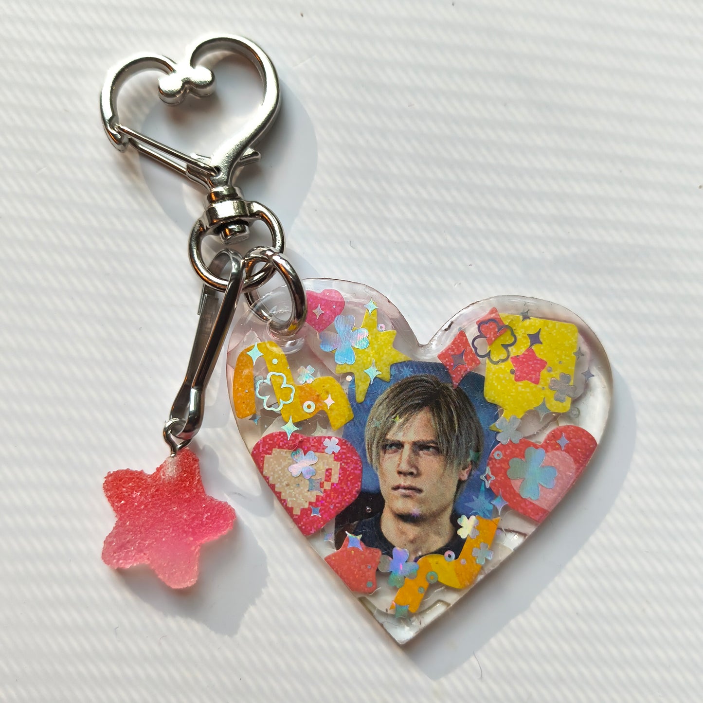 Leon Kennedy Handmade Keychain (B-Grade)